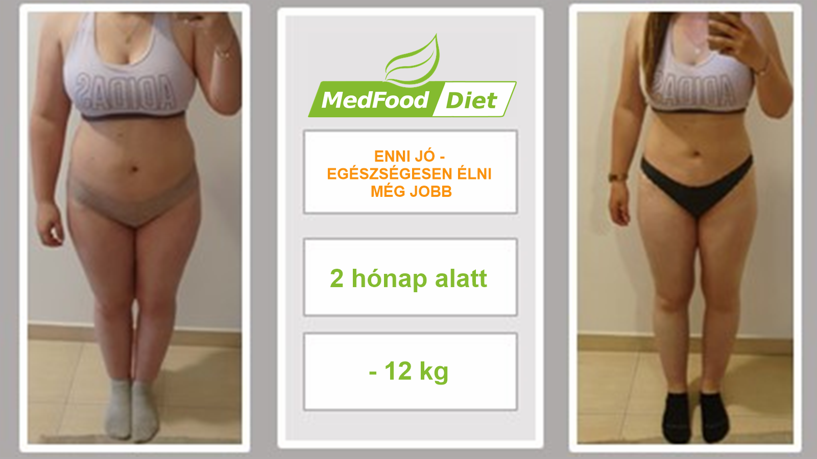 Fogyásom története - Bettina</br>Fiatal sportoló - 