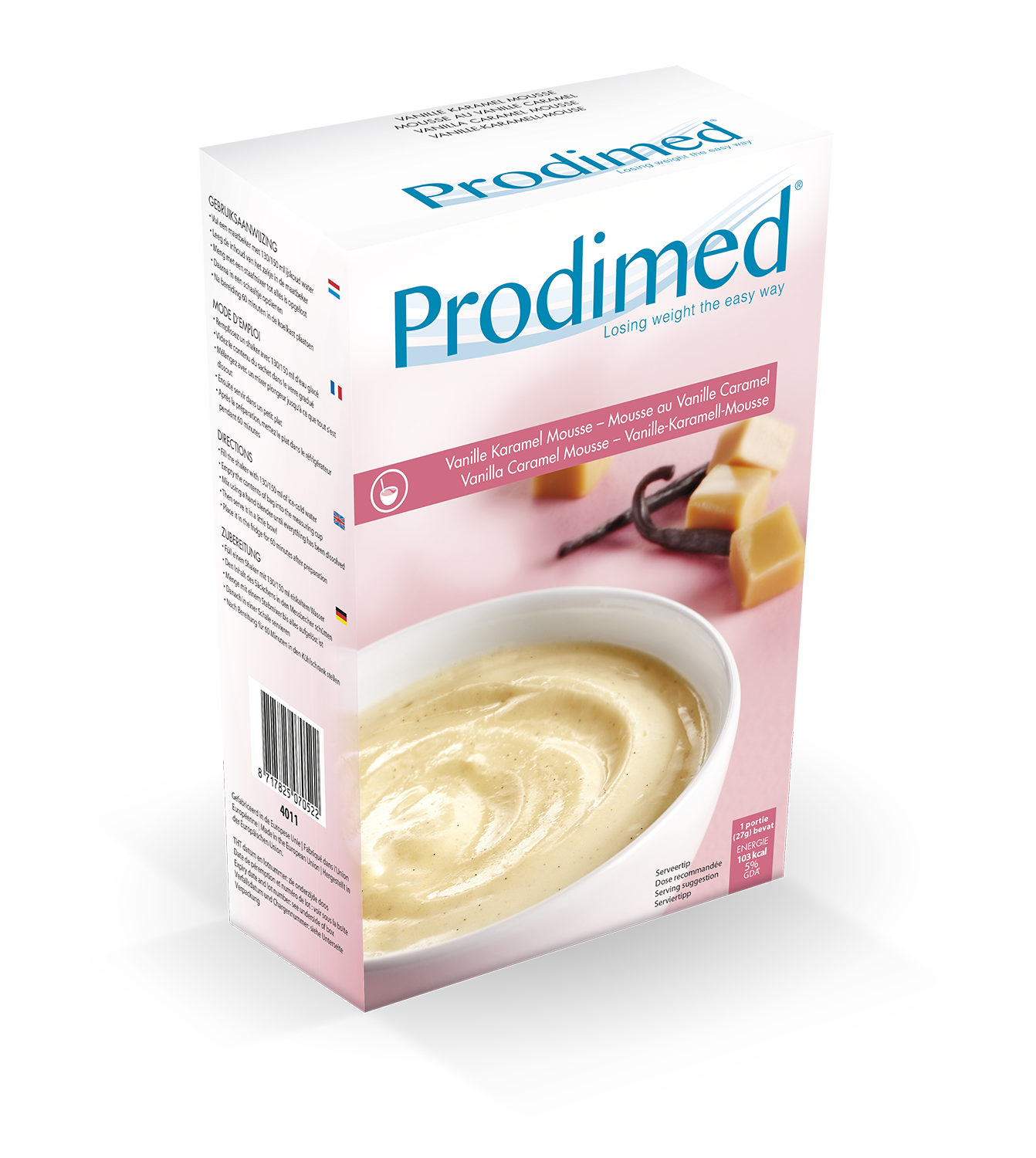 Prodimed Vanília karamell mousse