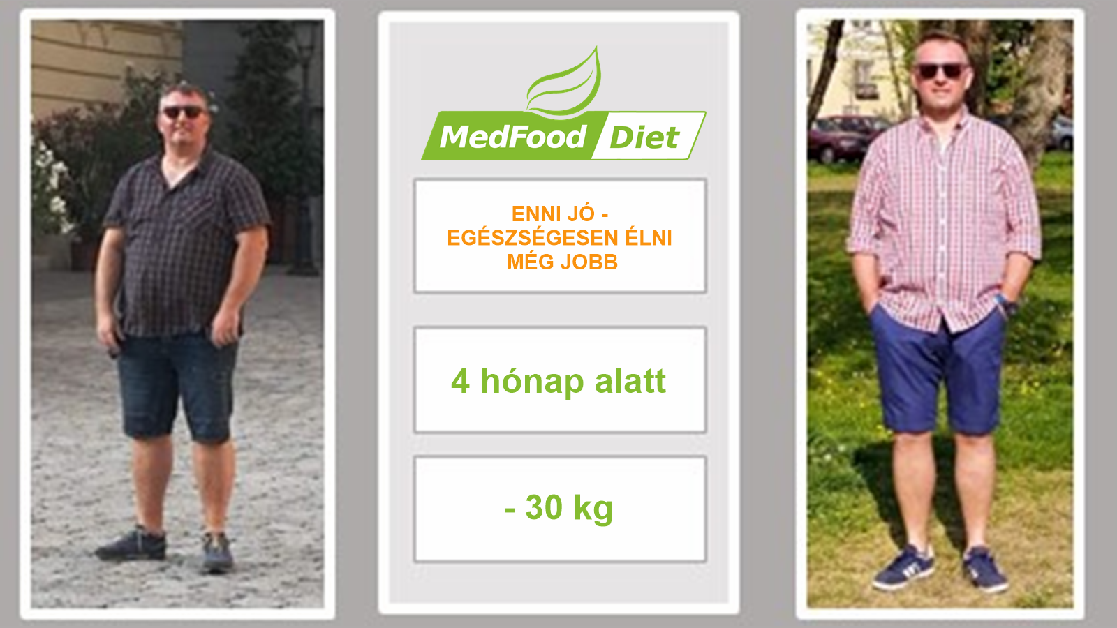 Fogyásom története - Gergely</br>Az orvosi támogatás számomra hozzáadott érték és biztonság...