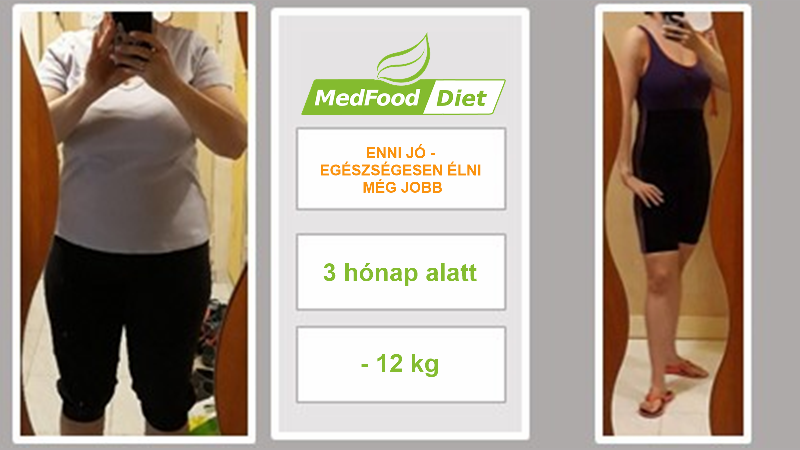 Fogyásom története - Emese</br>14 hét alatt 12 kg fogyás, 